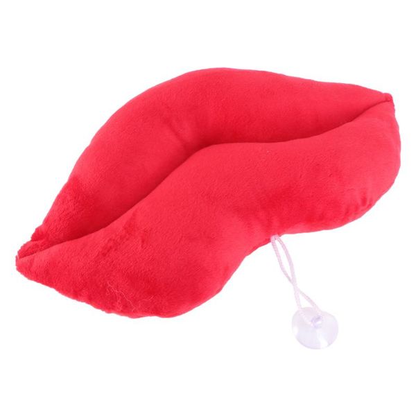 

cushion/decorative pillow 30cm home decorative for sofa big red lips couple gift short plush pp cotton filled cushion(red)