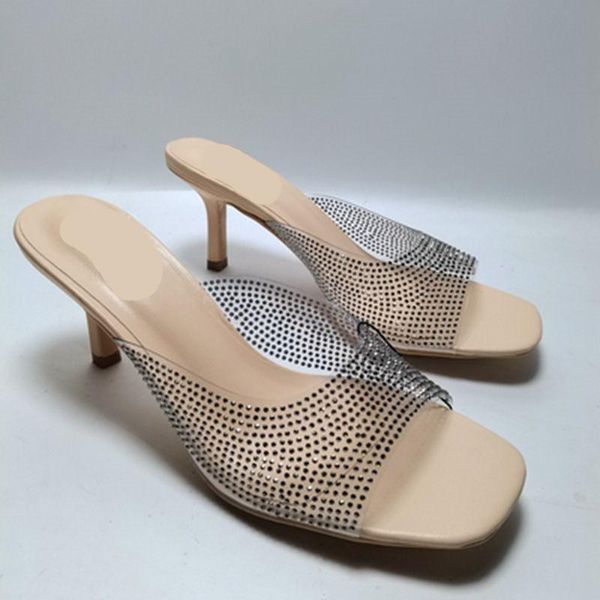 

slippers shoes casual shallow slides slipers women rubber flip flops heeled mules luxury 2021 hawaiian high thin glitter fashion, Black