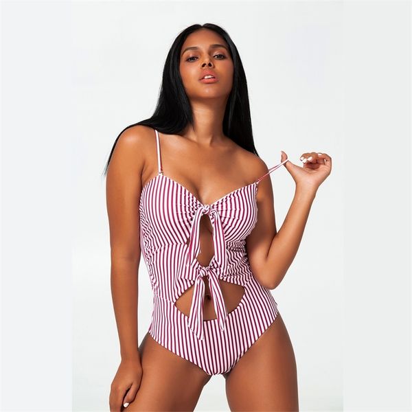 

women swimsuit backless push up printed bikini beach bathing suit monokini swimsuits swimwear maillot de bain 210515, White;black