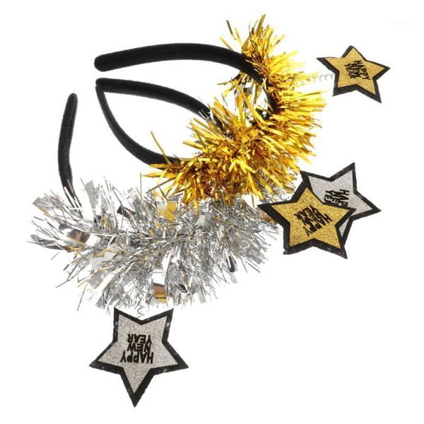 

christmas decorations 2pcs cute lovely creative festival durable hair hoops headwears headbands for outdoor adults cosplay kids indoor party