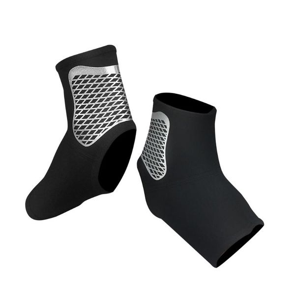 

2pcs breathable sports ankle protector care sleeve for exercising running fitness basketball support, Blue;black