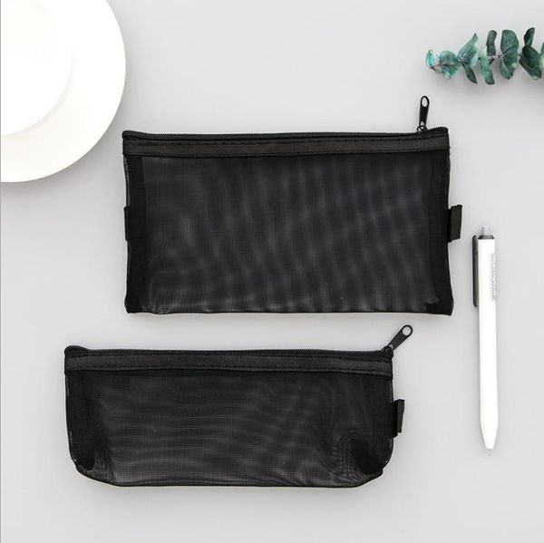 

1pc stationery school pen case quality supply pencil office box tool gift bags