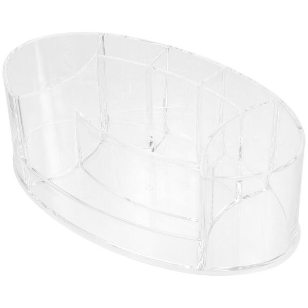 

eyebrow tools & stencils clear cosmetics tray organizer for lipstick lip gloss brush pencil nail polish