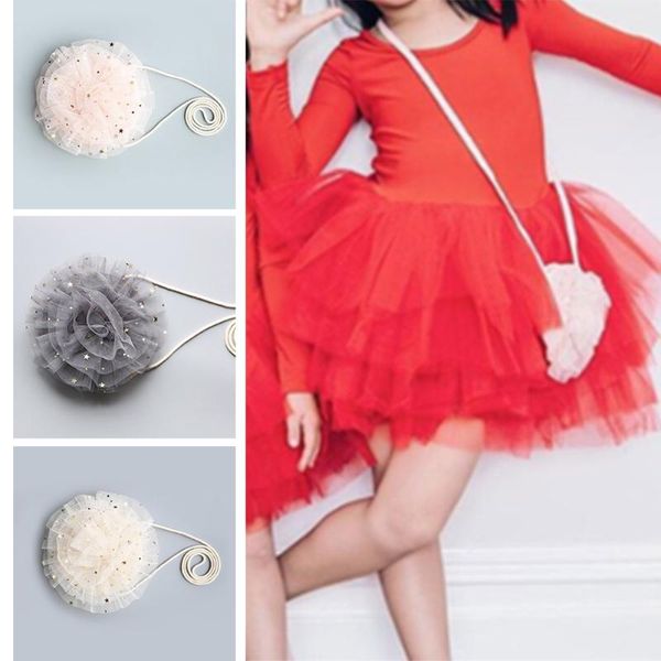 

duffel bags arrival kids girl sequins shoulder bag handbag flower design messenger crossbody purse wallet