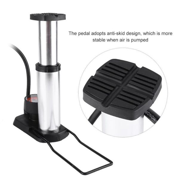 

bike pumps lightweight and portable bicycle foot pump battery electric motorcycle mini pedal air