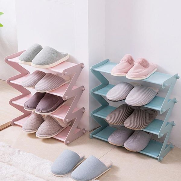 

clothing & wardrobe storage shoes rack multifunctional multi-layer stainless steel decorative shelf plant books sundries dorm room stand org