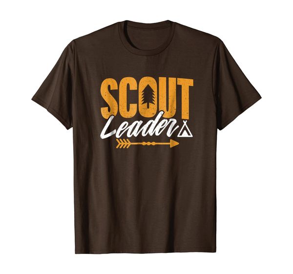 

scout leader shirt scout leader gift t-shirt for men women, White;black