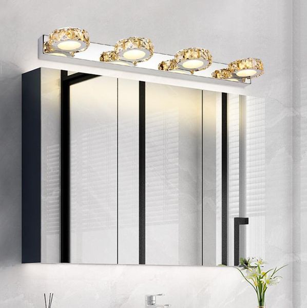 

modern simple led mirror headlight bathroom bedroom acrylic wall lamps