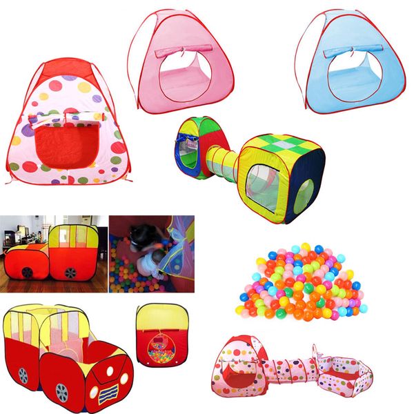 

Play House Indoor and Outdoor Easy Folding Ocean Ball Pool Pit Game Tent Play Hut Girls Garden Playhouse Kids Children Toy Tent