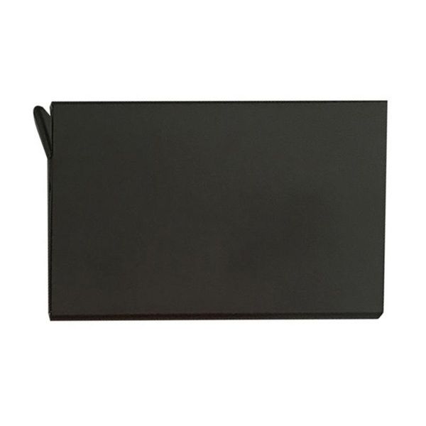 

card holders business multifunctional party men wallets up fashion holder shopping aluminum alloy case coin pouch automatic credit, Brown;gray