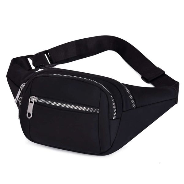 

2021 fanny pack for women multi-pocket waist bags man fashion bum travel crossbody chest hip