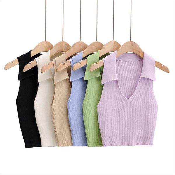 

ways in the summer womens tank of u get knitting condole belt vest design sense cultivate morality short jacket, White