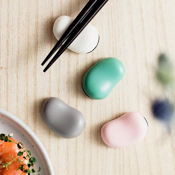 

ceramic broad bean dining table chopstick holder decoration ornaments chopsticks