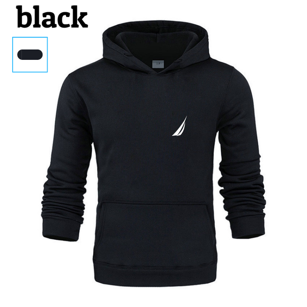 

men's hoodies & sweatshirts 2022 winter fashion brand hoodie casual sweatshirt hip-hop loose long-sleeved pullover both men and women, Black
