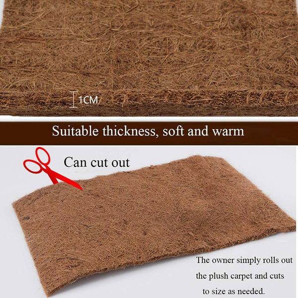 

reptile carpet coconut fiber tortoise mat for pet terrarium liner supplies lizard snake chameleon ali88 carpets