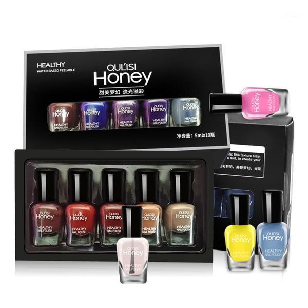 

gel nail polish set quick-drying water-based peelable nails art diy beauty kit1