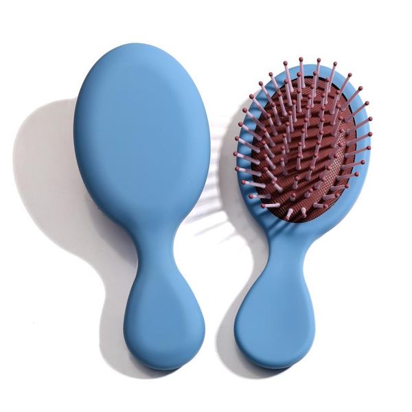 

hair brushes candy airbag comb magic handle detangling shower brush air bag paddle massage hairdressing tool, Silver