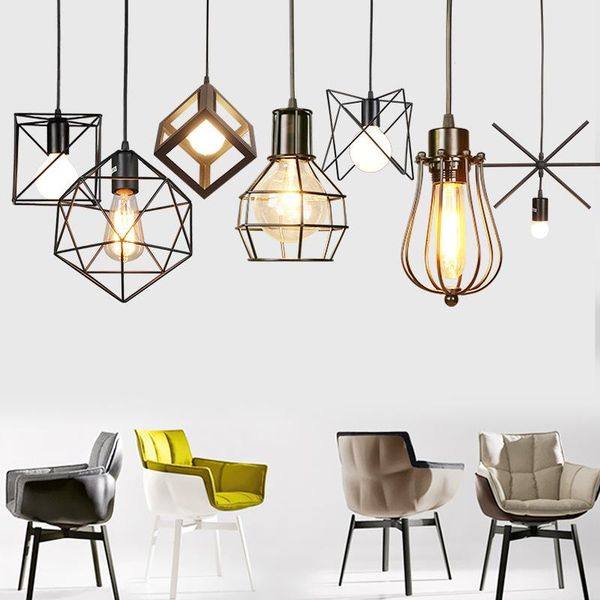 

pendant lamps modern led iron hanging lamp monkey deco maison kitchen fixtures commercial lighting dining room bedroom