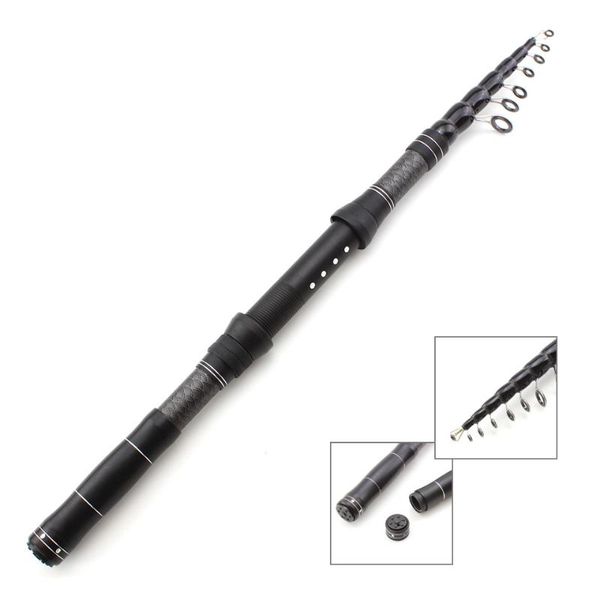 

promotion 1.8m2.1m2.4m2.7m3.0m lure rod ultrashort multifunction spinning fishing carbon travel fish pole boat rods