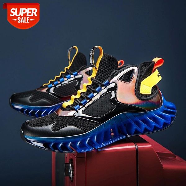 

cushioning platform running shoes men mens trainers zapatillas de hombre mesh sports shoes for male chunky sneakers breathable #bz3z