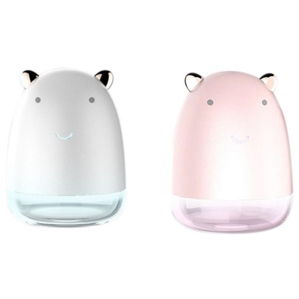 

essential oils diffusers ultrasonic air humidifier aroma oil diffuser cute mouse freshener nebulizer with led night lamp tabletop