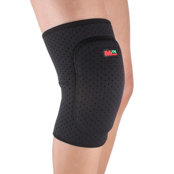 

breathable knee pads nylon seamless sports fitness kneepads thicken leg warmer gear running basketball volleyball support elbow, Black;gray