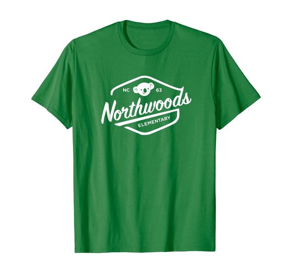 

northwoods elementary school pta - mens womens t-shirts, White;black