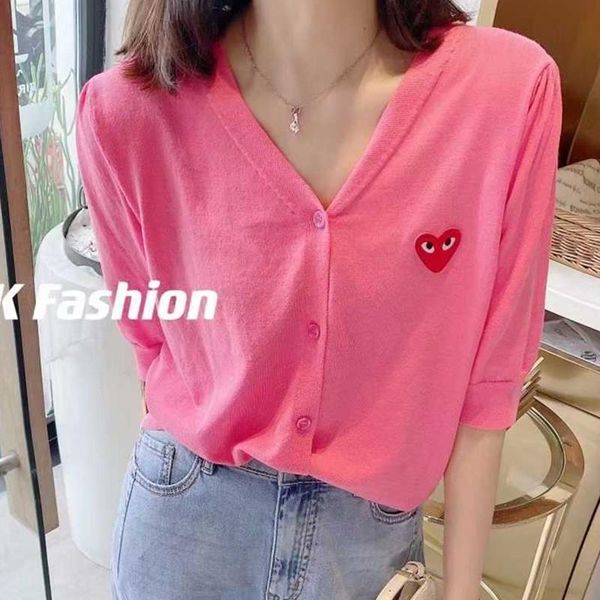 

women's knits & tees summer fashion t-shirt short sleeve intimate pure cotton v-neck knitted, White