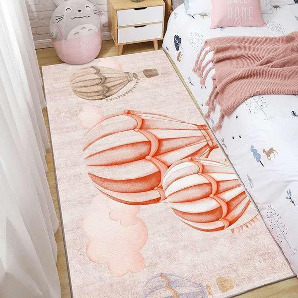 

modern lovely printing bedside rug for girls bedroom table sofa mat floor anti-slip carpet living room carpets