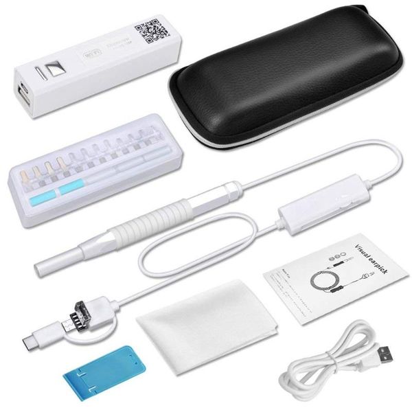 

cameras wireless wifi 5.5mm ear endoscope video hd 720p safety waterproof camera android otoscopes endoscopy and windows
