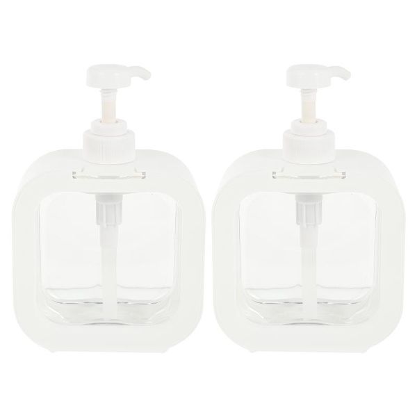 

storage bottles & jars 2pcs transparent cosmetics travel dispenser subpackage