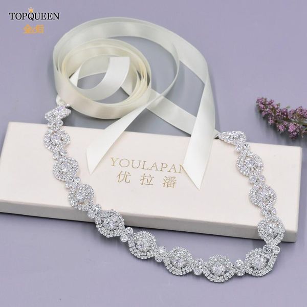 

wedding sashes ueen s307 silver good bridal rhinestone belt belts for bridesmaids bride dresses sequin, White
