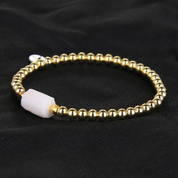 

tennis kelitch elegant wrap bracelets bangles handmade charm women tribal strand beaded for jewelry, Golden;silver