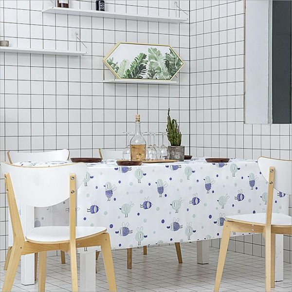 

table cloth waterproof, anti-scald and oil-disposable peva tablecloth