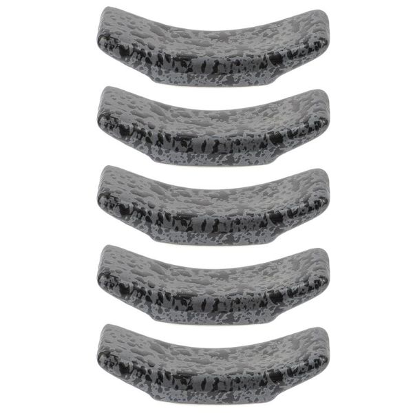 

chopsticks 5pcs ceramic japanese style racks household spoon holders (black)
