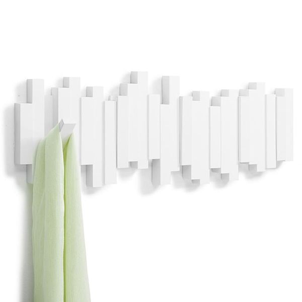 

hooks & rails actionclub punch nail coat rack hook creative clothes storage wall shelves