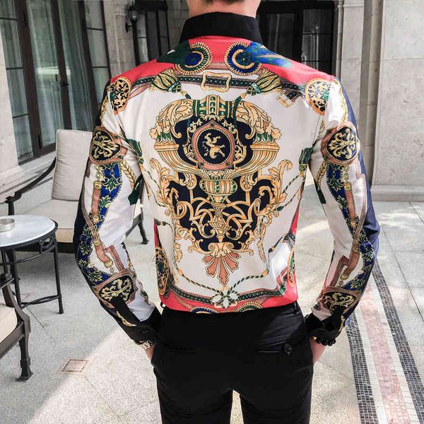 

luxury baroque shirt of men in men's shirts on ., White;black