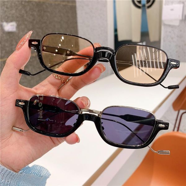 

sunglasses retro decorative glasses brown women luxury design shades pink fashion vintage small frame women's sun 2021, White;black