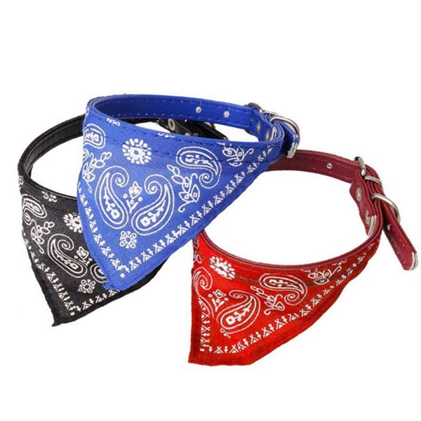 

cute adjustable small dog collars puppy pet slobber towel outdoor cat collar print scarf design neckerchief lbs apparel