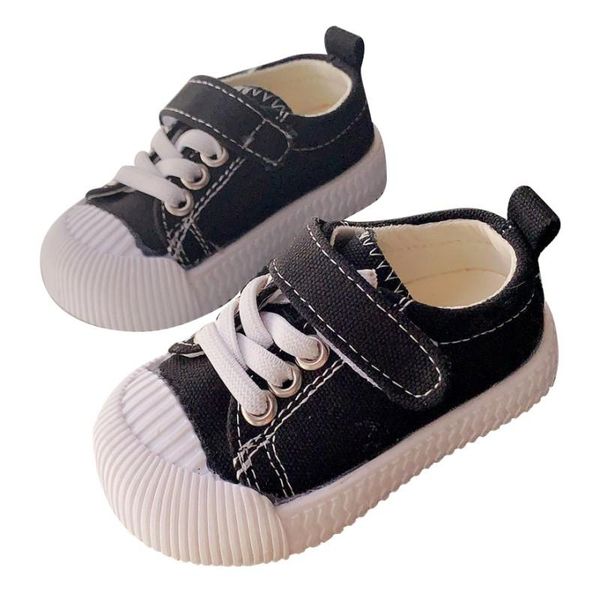 

first walkers children shoes boy girl pure color all-purpose non-slip breathable canvas walking for boys and girls