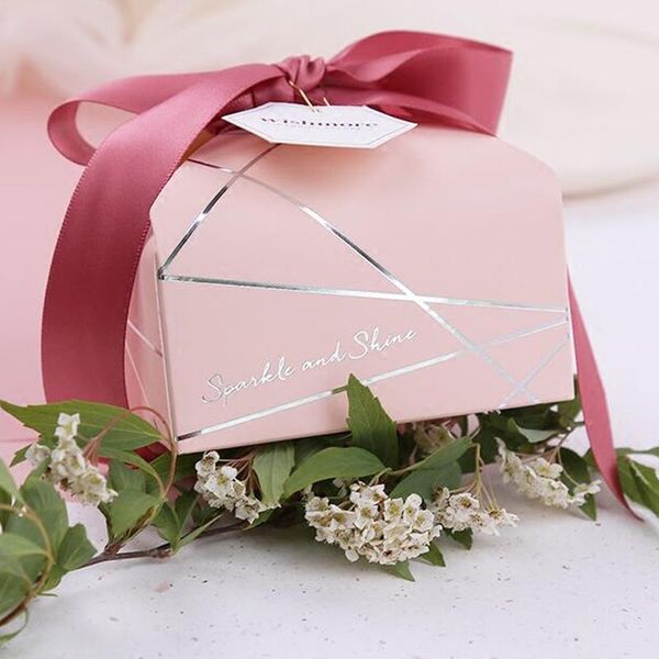 

gift wrap 20pcs/lot pink sky blue candy bread box chocolate boxes baby shower baptism gifts packaging boxesgift wedding party supplies