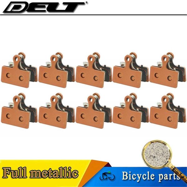 

bike brakes 10 pair full metal mtb bicycle disc brake pads for xt/r m985 988 deore 785 slx 666 675 615 s700 r515 517 accessories