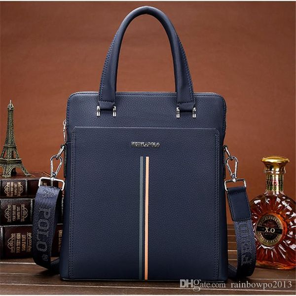 

factory wholesale mens bag business leather men briefcase large-capacity striped leathers handbag leisure multifunctional leatheres shoulder