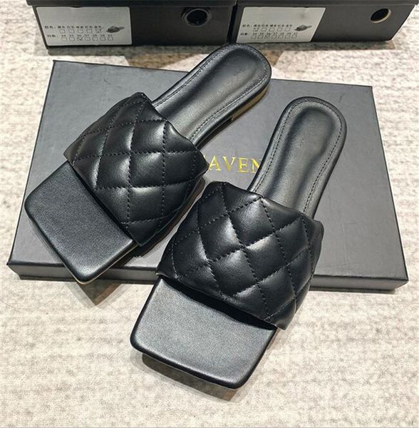 

classic women's casual sandals leather beach slippers ladies designer shoes female flip flops sandal v90640, Black