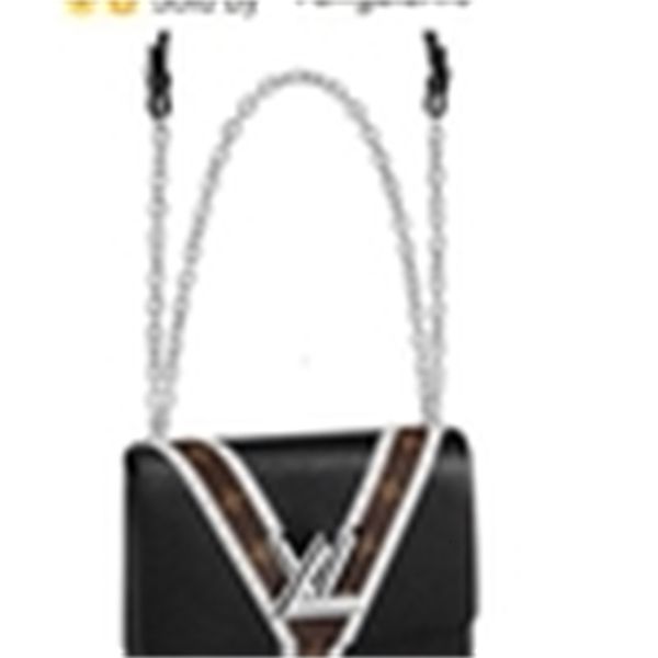 

yangzizhi8 new mm m51877 2018 twist women fashion shows shoulder bags totes handbags handles cross body messenger bags, Black;red