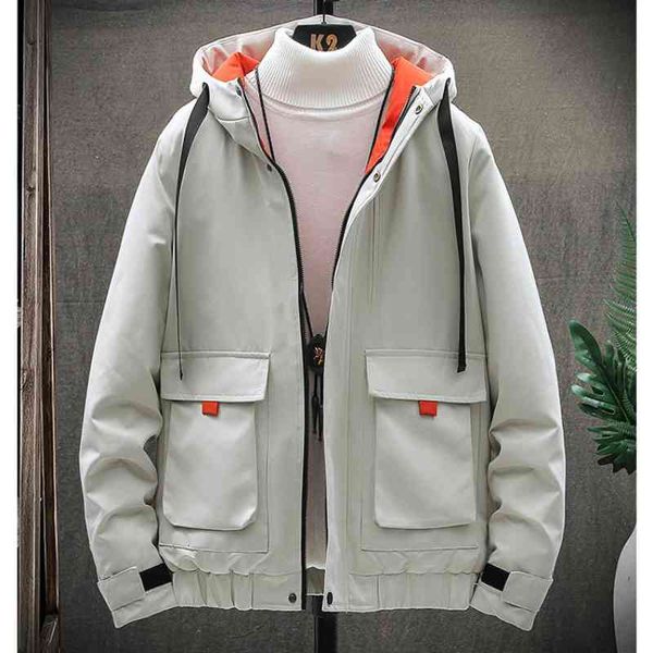 

men's jackets autumn men hooded hoodies solid color zipper male jacket long sleeve casual jackets outerwear street in fashion 1klo, Black;brown