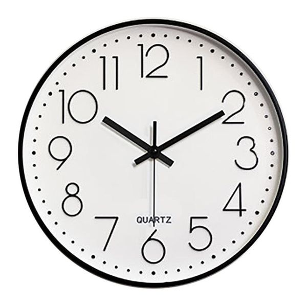

silent quartz clock fashion creative nordic round wall clocks