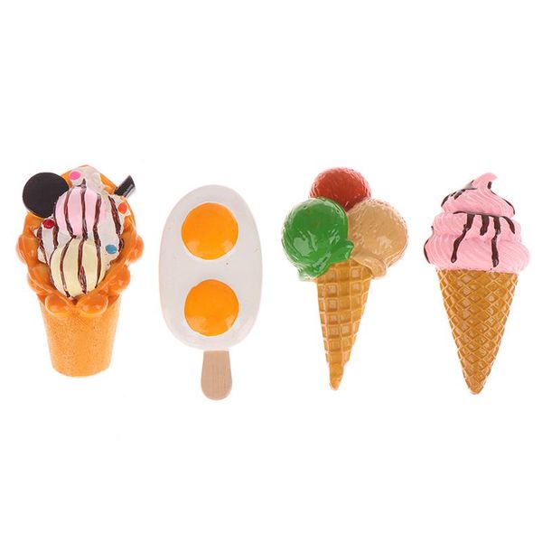 

fridge magnets 3d food simulation refrigerator magnet cone ice cream resin custom magnetic cute