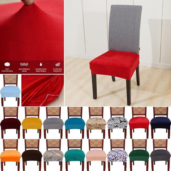 

stretchable dining chair covers, spandex seat protector slipcovers for holiday banquet, home party, wedding ceremony covers