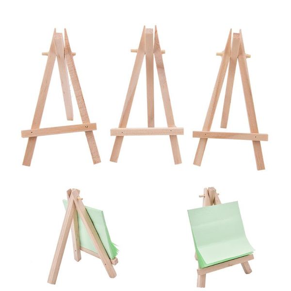 

carpets wooden craftwork creative small easel mini tripod untreated pine head decoration display diy props
